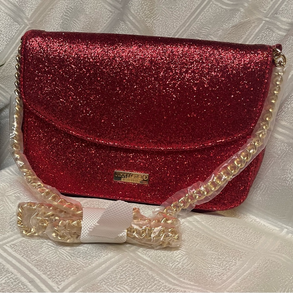 Jimmy Choo sparkled purse